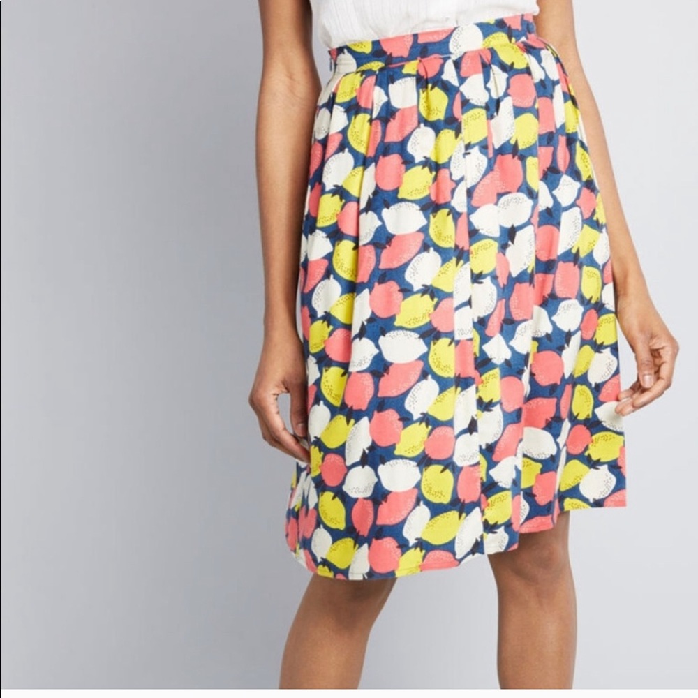 Fever London Quirky Catch A-line Skirt NWT